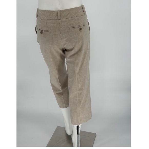 The‎ Limited Collection Cassidy Tan Cropped Dress Pants 10 Preppy Academia 99-05 - Picture 10 of 13